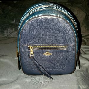 Coach Metallic Mini Backpack
